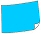 3 LABELS/SHEET 210mm x 99mm A4 SHEET LABEL - blue-permanent-adhesive