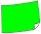 3 LABELS/SHEET 210mm x 99mm A4 SHEET LABEL - fluorescent-green-permanent-adhesive