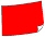 3 LABELS/SHEET 210mm x 99mm A4 SHEET LABEL - fluorescent-red-permanent-adhesive